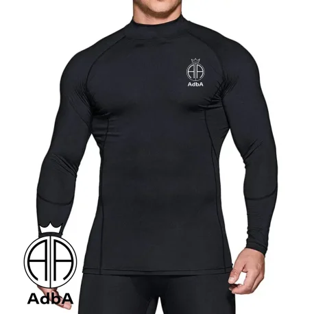 Camiseta Manga Larga Para Hombre Adba.compresion .deportiva