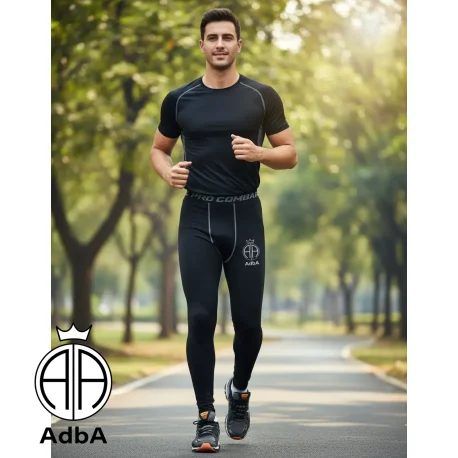 Calzas Larga De Compresión Hombre Adba. Espandex