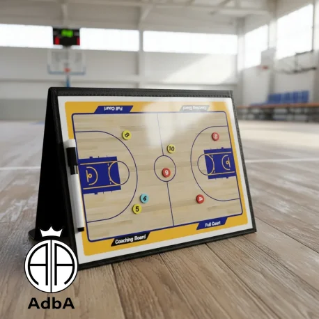 Pizarra De Entrenamiento Magnética Para Basquet Negro