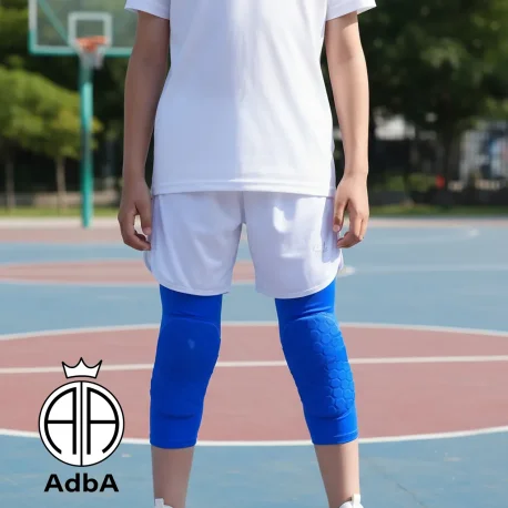 Rodillera Adba Para Niños Ideal Basquetball Unisex 1UNIDAD COLOR NEGRO Unidad