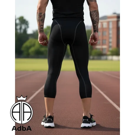 Calza 3/4 Compresión Hombre Basquet Adba