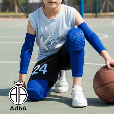 Rodillera Adba Para Niños Ideal Basquetball Unisex 1 Unidad
