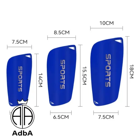 Canilleras Deportiva Ideal Futbol Y Hockey . Unisex 1 Par