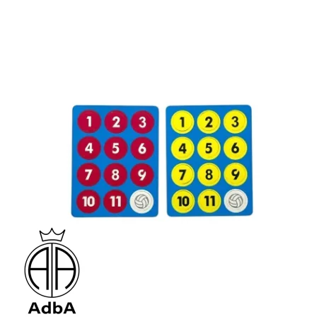 fichas magneticas de voley pack x 24 unidades