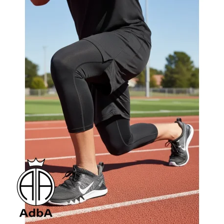 Calza 3/4 Compresión Hombre Basquet Adba