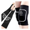 Mangas De Voley Color Negro Talle S + Rodillera Adba Negro S