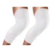 Rodillera De Basquet Color Blanco Adba. Unisex 1 Par