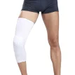 Rodillera De Basquet Color Blanco Adba. Unisex 1 Unidad.