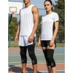 Rodillera De Basquet Color Negro Adba. Unisex X 2
