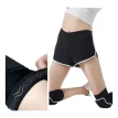 Mangas De Voley Color Negro Talle S + Rodillera Adba Negro S