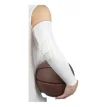 Manga De Compresión Adba blanca Con Codera Ideal Basquet . 1 Par