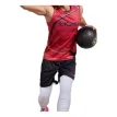 Rodillera De Basquet Color Blanco Adba. Unisex 1 Unidad.