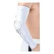 Manga De Compresión con proteccion rigida. Basquet Adba Blanco 1 Par