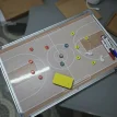Pizarra Magnética Profesional Para Basquet 60 X 40