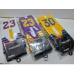 Medias de compresion deportiva para basquet negro y blanco  N 11