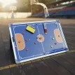 Pizarra Magnetica Profesional Para Futsal . Baby 60 X 40